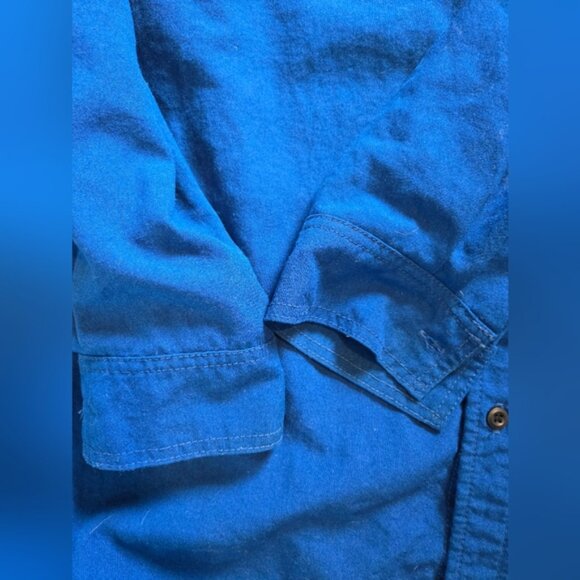 Actionwear Fire Rated Workwear Streetwear Size XL Distressed Button Down Shirt - Picture 10 of 11